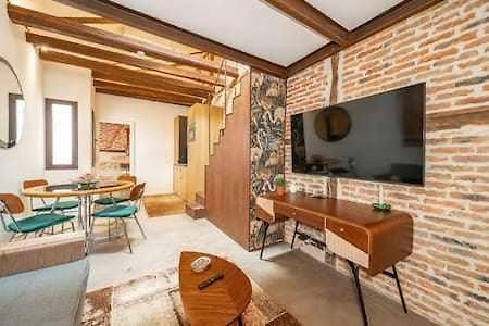 Peaceful Y Beautiful Apt In La Latina Appartement Madrid Buitenkant foto